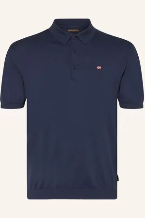Napapijri Úpletová Polokošile Nelli Regular Fit tmavě modrá