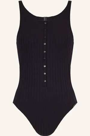 Watercult Plavky Henley Rib černá