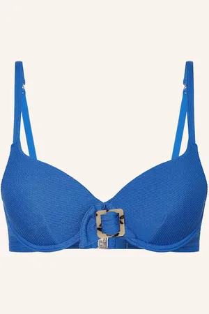 Cyell Horní Díl Bikin S Kosticemi Wavy Blue modrá