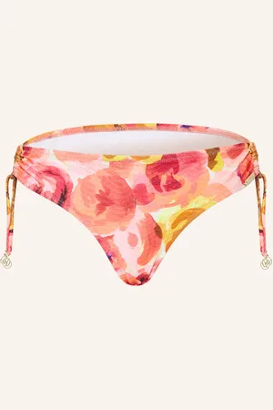 Watercult Basic Bikinové Kalhotky Euphoric Bloomwave neonově růžová neonově oranžová žlutá