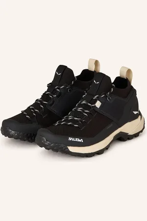 Salewa Turistické Boty Puez 2 Knit Powertex černá