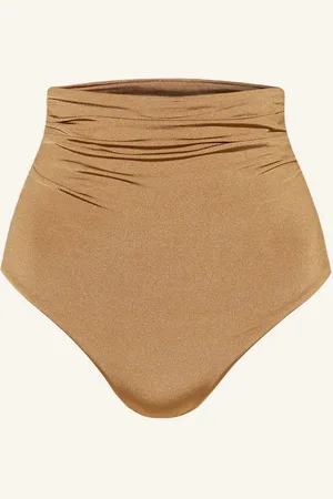 Max Mara High Waist Bikinové Kalhotky Salli hnědá