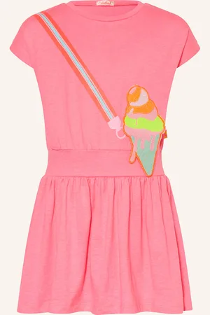 Billieblush Žerzejové Šaty neonově růžová