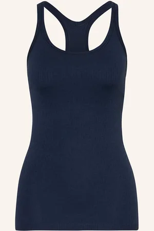 Lululemon Tílko Ebb To Street tmavě modrá