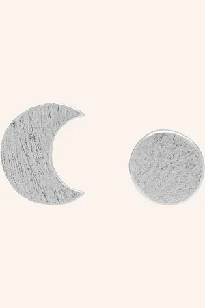 Lulu Copenhagen Puzetové Náušnice Family To The Moon And Back Ze Stříbra Ryzosti 925 stříbrná