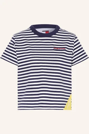 Tommy Hilfiger Tričko bílá tmavě modrá