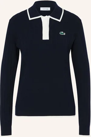 Lacoste Funkční Polokošile tmavě modrá