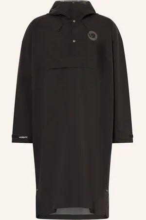 Fjällräven Nepromokavý Plášť Hoja černá