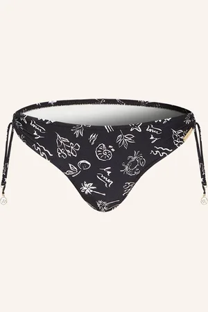 Watercult Basic Bikinové Kalhotky Café La Mer černá bílá