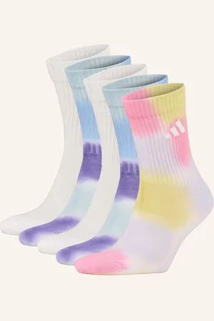 adidas Ponožky Tie Dye, 3 Páry V Balení světle fialová bílá tmavě modrá