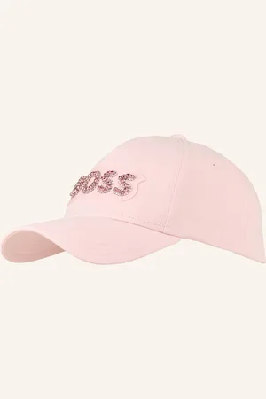 HUGO BOSS Kšiltovka Lilyan S Ozdobnými Kamínky růžová