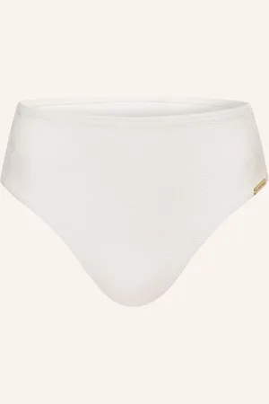 Watercult High Waist Bikinové Kalhotky Coastal Daydream režná