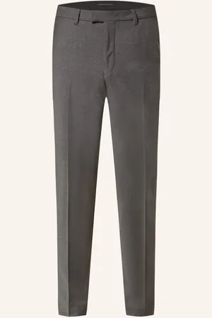Drykorn Oblekové Kalhoty Piet Extra Slim Fit šedá