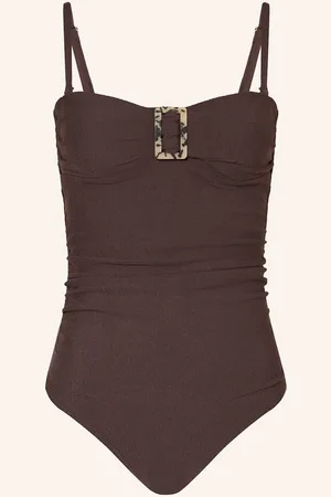 Cyell Bandeau Plavky Wavy Brown tmavě červená