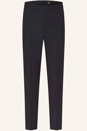 HUGO BOSS Business Kalhoty Tiluna tmavě modrá