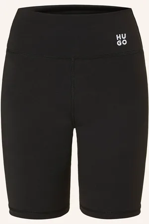 HUGO BOSS Žerzejové Kraťasy Nopardino černá