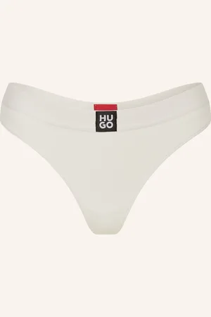 HUGO BOSS Kalhotky String Rib režná