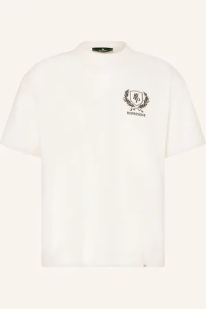 Represent Tričko Crest bílá černá