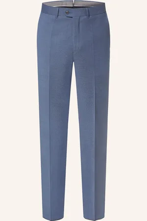 Dressler Oblekové Kalhoty Slim Fit