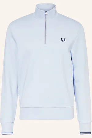 Fred Perry Mikina Sweat Troyer tmavě modrá