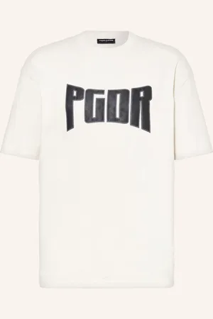 Pegador Oversized Tričko Crystal krémová