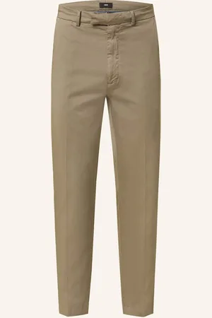 Cinque Chino Kalhoty Cibeppe Regular Fit tmavě zelená