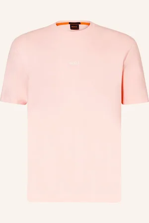 HUGO BOSS Tričko Tchup světle růžová