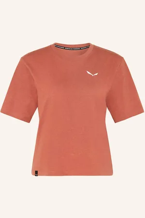 Salewa Tričko Eagle Sunset tmavě oranžová