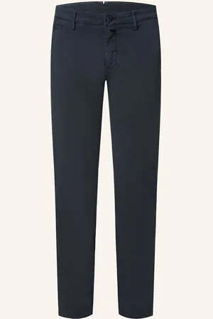 Jacob Cohen Chino Kalhoty Bobby Slim Fit tmavě modrá