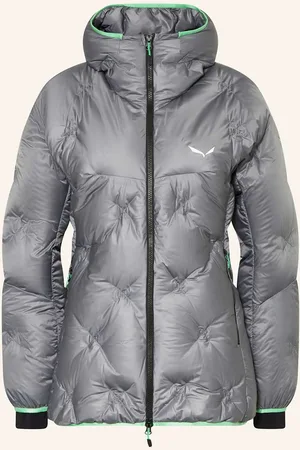 Salewa Lehká Péřová Bunda šedá