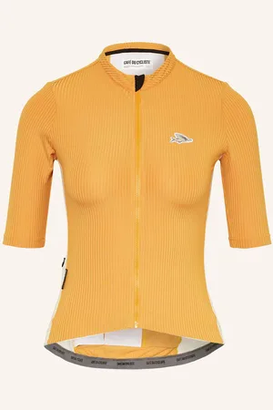 Cafe du Cycliste Café Du Cycliste Cyklistický Dres Romy žlutá krémová