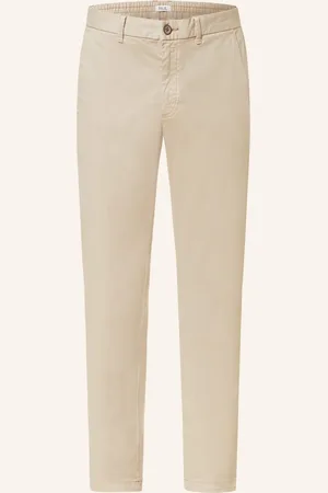 PAUL Chino Kalhoty Slim Fit béžová
