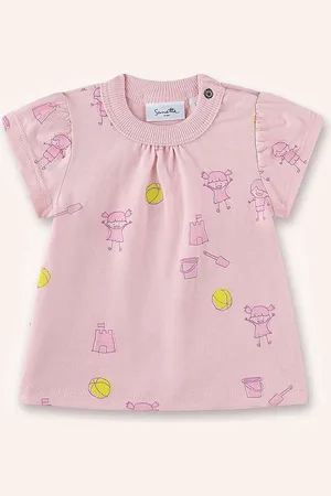 Sanetta PURE Tričko růžová žlutá