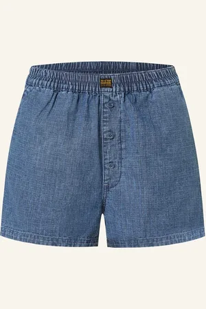G-Star Džínové Šortky h165 faded indigo ripstop