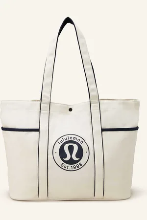 Lululemon Shopper Daily Multi-Pocket Tote režná