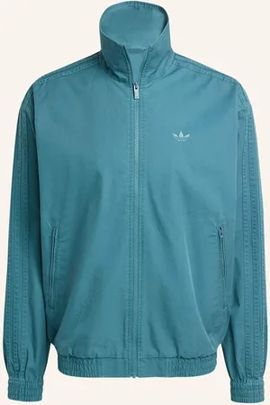adidas Tréninková Bunda Firebird petrolejová