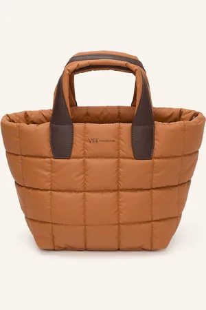 VeeCollective Shopper Porter Tote Small S Pouzdrem koňaková