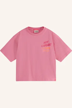 Scotch&Soda Tričko růžová růžová neonově oranžová