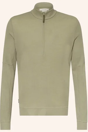 Icebreaker Bunda Midlayer Merino 260 olivová