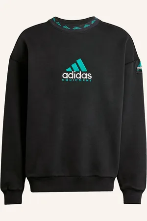 adidas Mikina Equipment Washed černá
