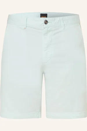 HUGO BOSS Chino Šortky Slim Fit mátová
