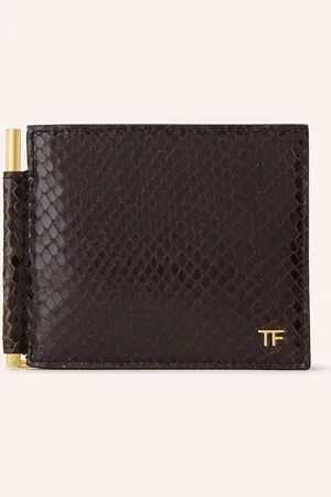 Tom Ford Pouzdro Na Karty tmavě hnědá