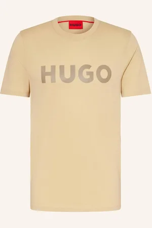 HUGO BOSS Tričko Dulivio béžová šedá