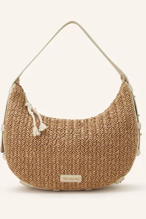 HEY MARLY Taška Přes Rameno Lifetime Sister Straw Medium velbloudí