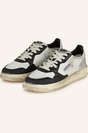 Autry Sneakersy Super Vintage Low bílá černá šedá
