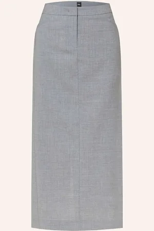 HUGO BOSS Sukně Vulera šedá