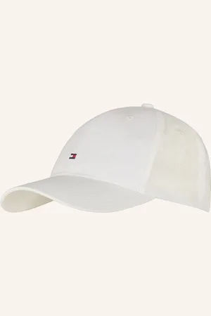 Tommy Hilfiger Lněná Kšiltovka režná