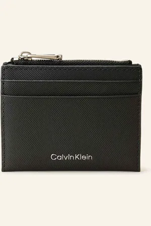 Calvin Klein Pouzdro Na Karty S Přihrádkou Na Mince černá