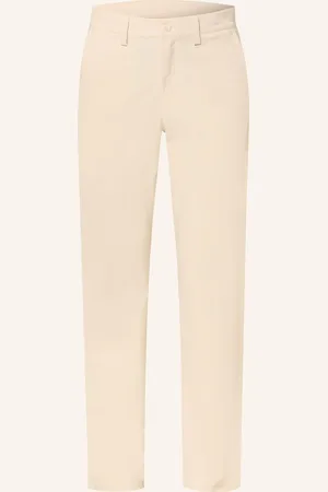 Peak Performance Chino Kalhoty Tapered Fit krémová