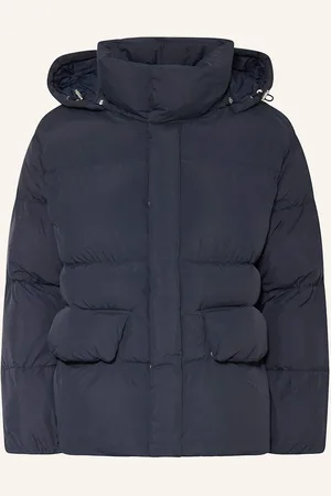 HUGO BOSS Prošívaná Bunda Celvie tmavě modrá